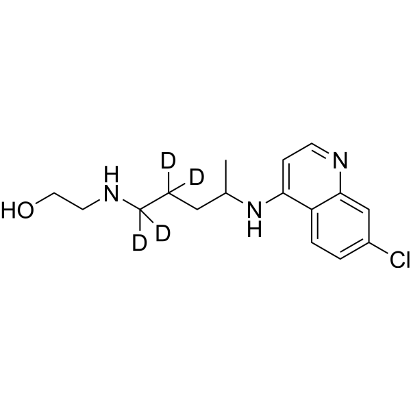 Cletoquine-d4-1 (Desethylhydroxychloroquine-d4-1) 1216461-56-1